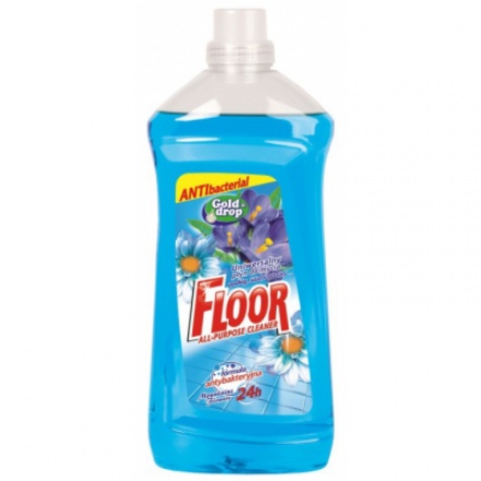 Gold Drop Floor Mountain Flowers antibakteriální universální čistič na podlahy, 1,5 l