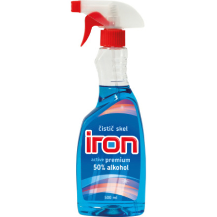 Iron Active Premium čistič  na okna, 500 ml