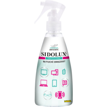 Sidolux Professional čistič na ploché obrazovky, 200 ml