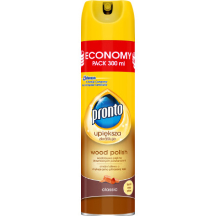 Pronto Wood Classic sprej proti prachu na dřevo, 300 ml