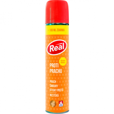 Real proti prachu čisticí prostedek ve spreji, 400 ml