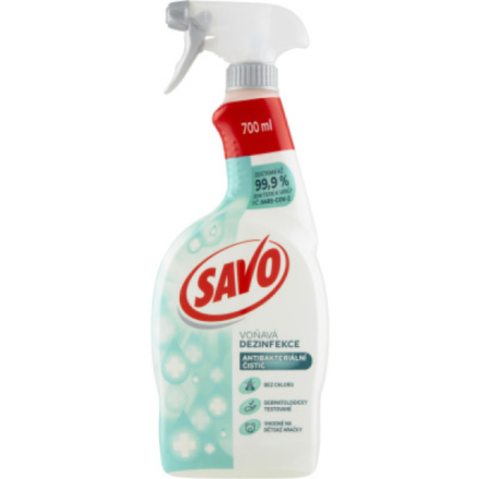 SAVO Dezinfekce Bez chloru antibakteriální, 700 ml