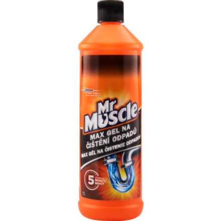 Mr. Muscle Max gel na čištění odpadů, 1 l