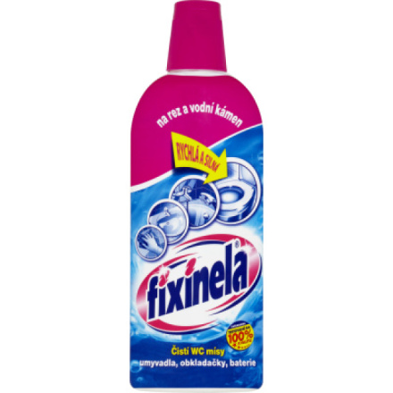 Fixinela tekutý čistič na rez a vodní kámen, 500 ml