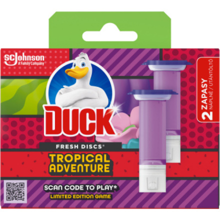 Duck WC blok Fresh Discs Active Citrus, 36 ml