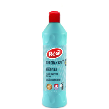 Real Chlorax Gel Plus gelový dezinfekční a bělící prostředek, 550 g