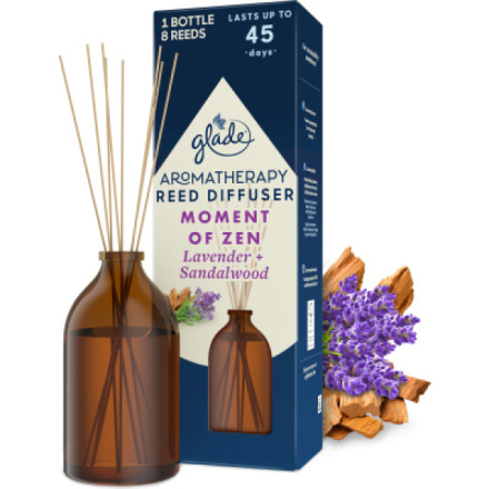 Glade Aromatherapy osvěžovač vzduchu vonné tyčinky Moment of Zen, 80 ml