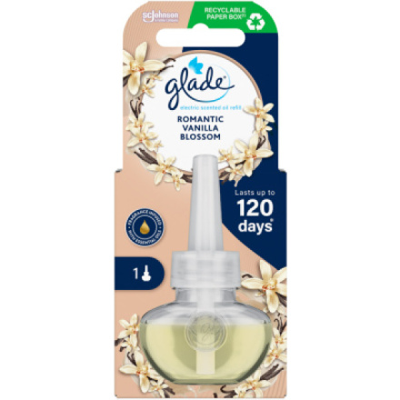 Glade náplň osvěžovače vzduchu Electric Scented Oil Romantic Vanilla Blossom, 20 ml