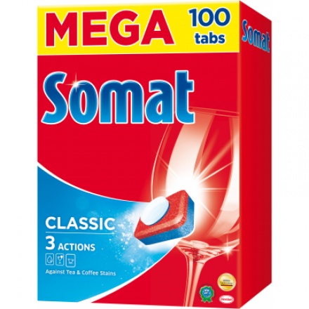Somat tablety do myčky Classic, 100 ks