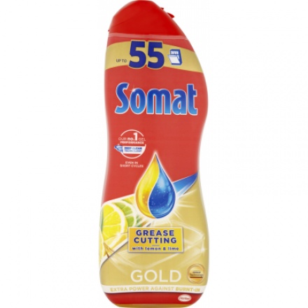 Somat Gold Grease Cutting Lemon & Lime 55 dávek 990 ml