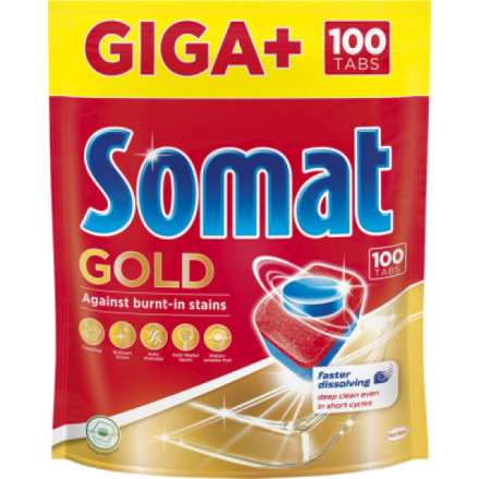 Somat tablety do myčky Gold, 100 ks