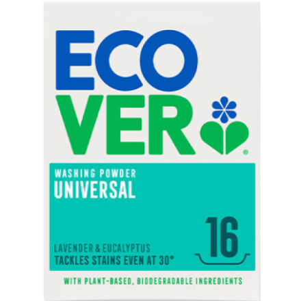 Ecover ekologický prací prášek univerzální levandule a eukalyptus, 16 praní, 1,2 kg
