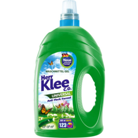 Herr Klee Universal prací gel, 123 praní, 4,305 l