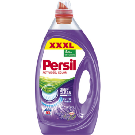 Persil Gel Deep Clean Plus Active Lavender Freshness Color prací gel, 80 praní, 4 l