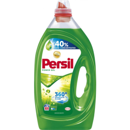 Persil Gel Power Regular prací gel na bílé, 100 praní, 5 l