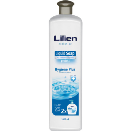 Lilien Hygiene Plus antimikrobiální tekuté mýdlo, náplň, 1 l