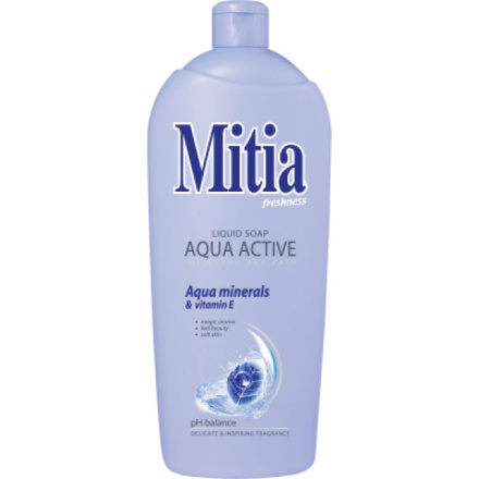 Mitia Aqua Active tekuté mýdlo, náplň, 1 l