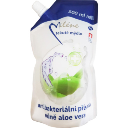 Miléne Aloe Vera tekuté antibakteriální mýdlo, náplň, 500 ml