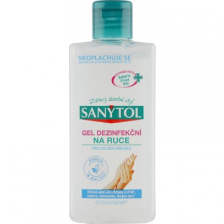 Sanytol Sensitive dezinfekční gel, 75 ml
