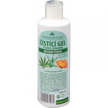 Herbavera antibakteriální gel na ruce, 250 ml