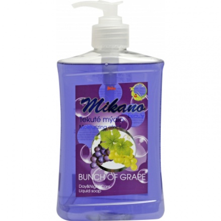 Mikano Bunch of Grape tekuté mýdlo s dávkovačem, 500 ml