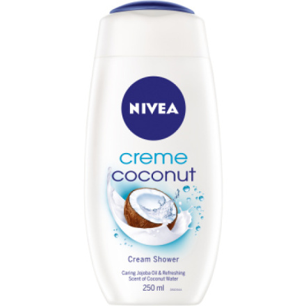 Nivea Coconut & Jojoba Oil sprchový gel, 250 ml