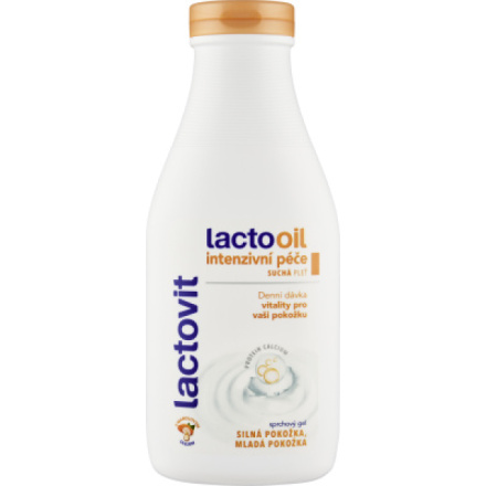 Lactovit Lactooil intenzivní péče sprchový gel, 500 ml
