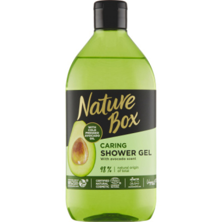 Nature Box Avocado Oil sprchový gel, 385 ml