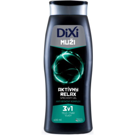 Dixi Men 3v1 Aktivní relax sprchový gel, 400 ml