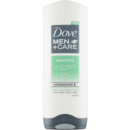Dove Men+Care sprchový gel Senstive, 250 ml