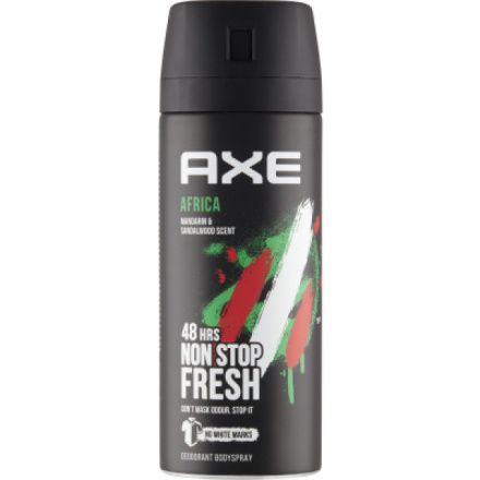 Axe Africa deodorant, 150 ml deospray