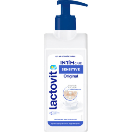 Lactovit Original Sensitive gel pro intimní hygienu, 250 ml