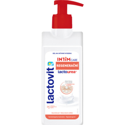 Lactovit Lactourea regenerační gel pro intimní hygienu, 250 ml