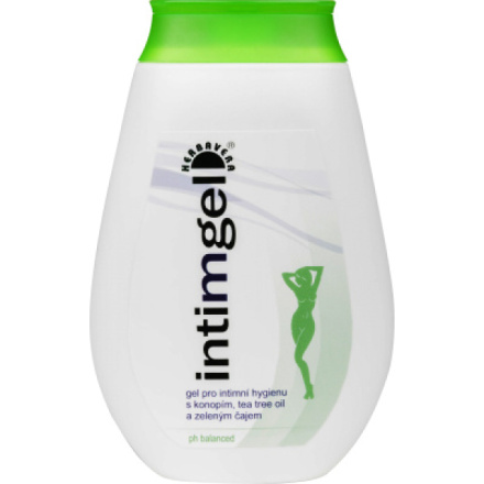 Herbavera Intimgel s konopím gel pro intimní hygienu, 250 ml