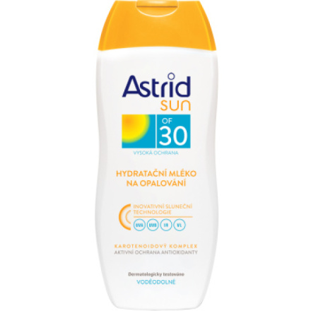 Astrid Sun OF 30 hydratační mléko na opalování, 200 ml