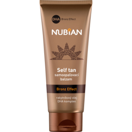 Nubian Self Tan samoopalovací tělový balzám v tubě, 200 ml