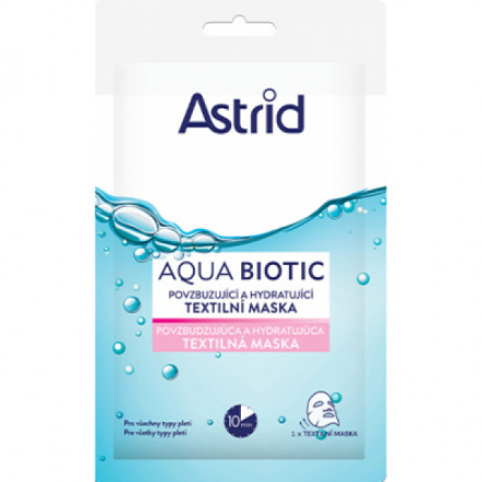 Astrid Aqua Biotic textilní maska 20 ml