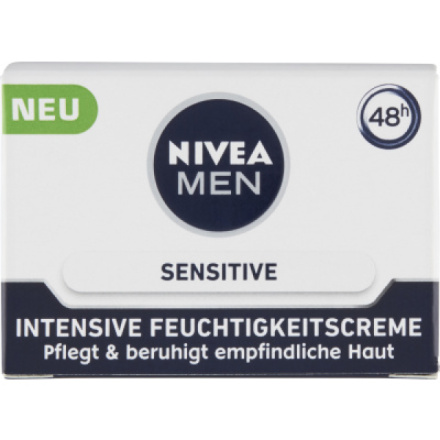 Nivea Men Sensitive hydratační pleťový krém, 50 ml