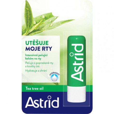 Astrid Tea Tree Oil balzám na rty, 4,8 g