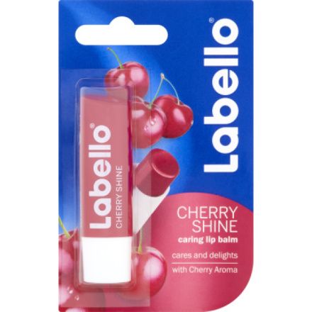 Labello Cherry Shine třešňový balzám na rty, 4,8 g