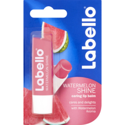 Labello Watermelon Shine tónovací balzám na rty, 4,8 g