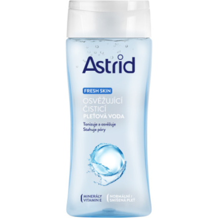 Astrid Fresh Skin osvěžující čisticí pleťová voda, 200 ml
