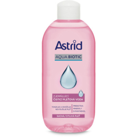 Astrid Soft Skin zjemňující čisticí pleťová voda, 200 ml