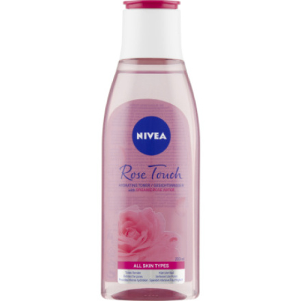 Nivea Rose Touch pleťová voda, 200 ml