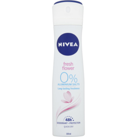 Nivea Fresh Flower deodorant bez hliníku, 150 ml deospray