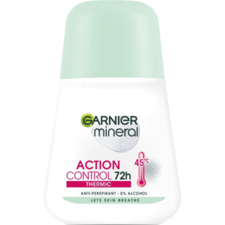 Garnier Mineral Action Control Thermic kuličkový antiperspirant, 50 ml
