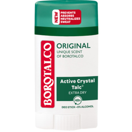 Borotalco Original tuhý deodorant bez alkoholu, 40 ml