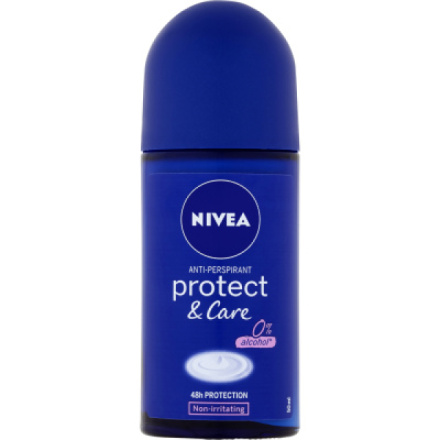 Nivea Protect & Care kuličkový antiperspirant, 50 ml