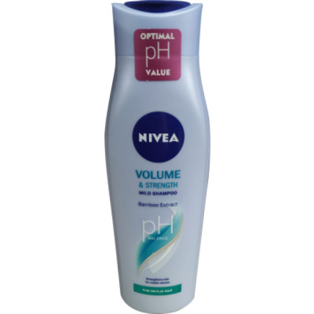 Nivea Volume Strength pečující šampon, 250 ml