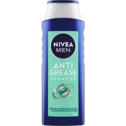 Nivea Men Anti Grease šampon pro mastné vlasy, 400 ml